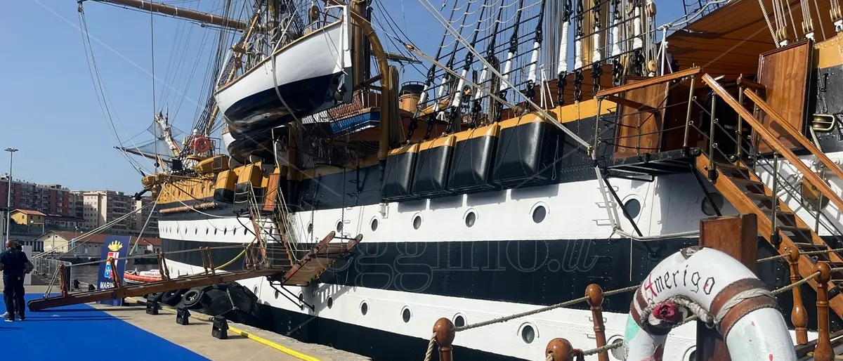 L'Amerigo Vespucci a Reggio, ecco il programma