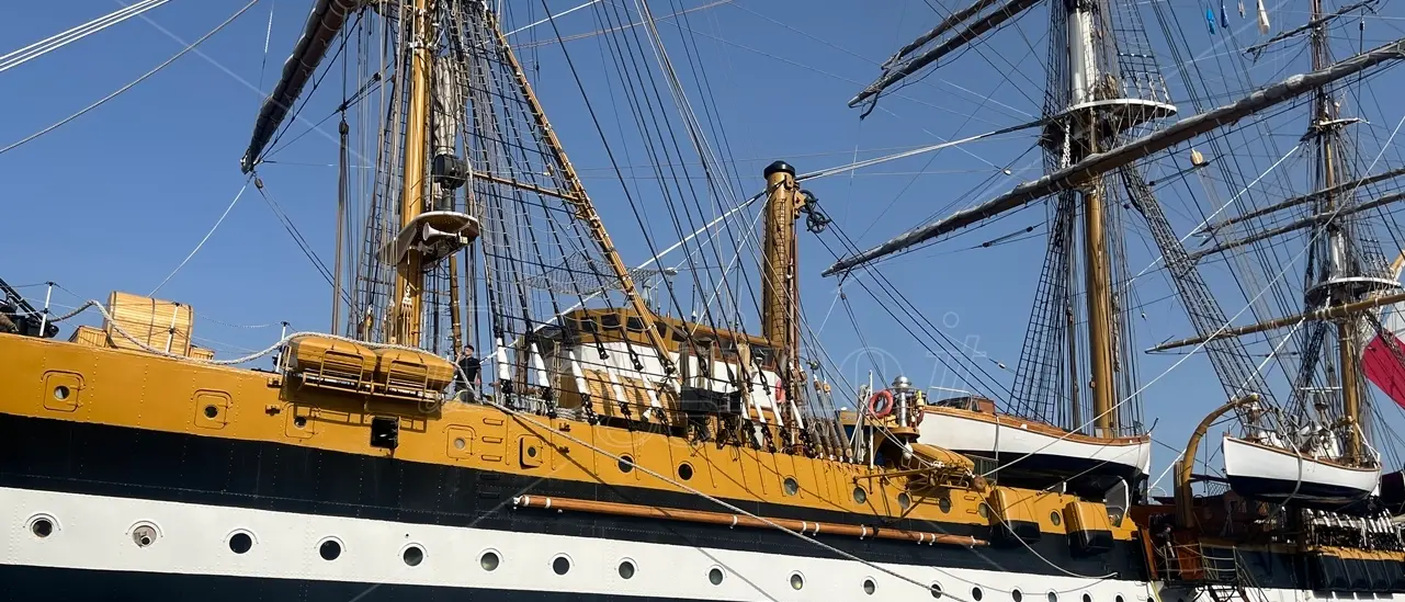 L’Amerigo Vespucci è arrivata a Reggio Calabria, l'undicesima tappa del Tour Mediterraneo