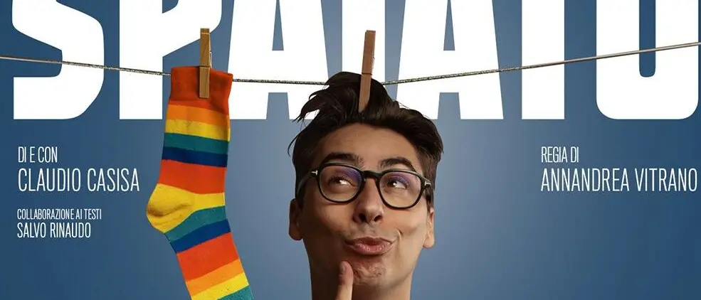 Reggio, l'attore comico Claudio Casisa al Cine Teatro Odeon con \"Spaiato\"