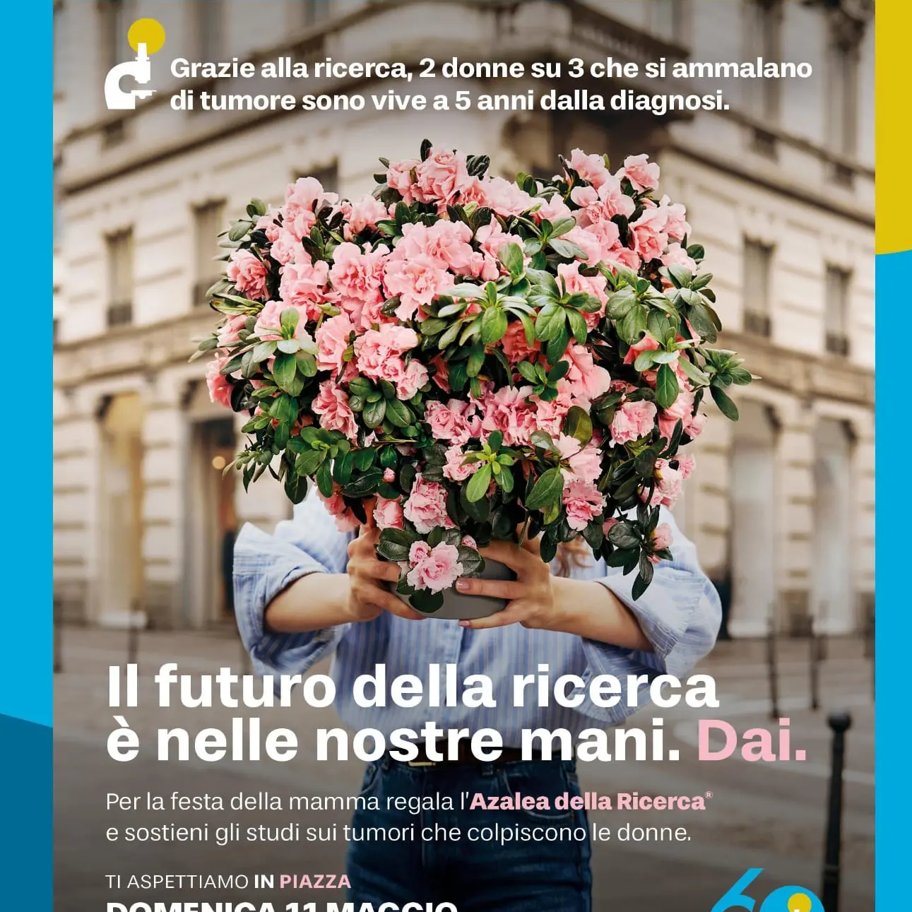 Reggio, per la festa della mamma torna l'azalea Airc