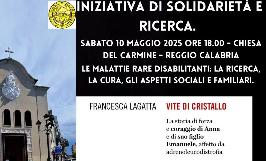 Reggio, sensibilizzare sulle malattie rare: l'incontro alla Chiesa del Carmine