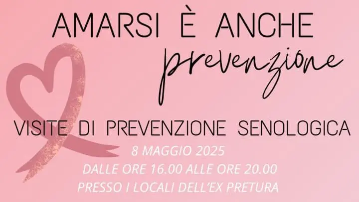 Prevenzione oncologica gratuita a Seminara: oggi visite senologiche e consulti con specialisti