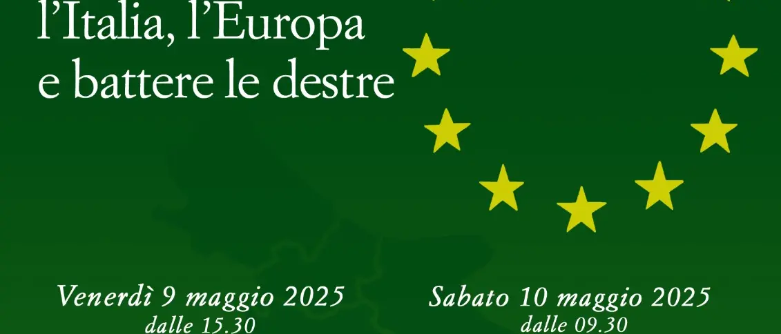 Siderno, due giorni di incontri per l'evento “Un Sud protagonista per cambiare l’Italia, l’Europa e battere le destre”