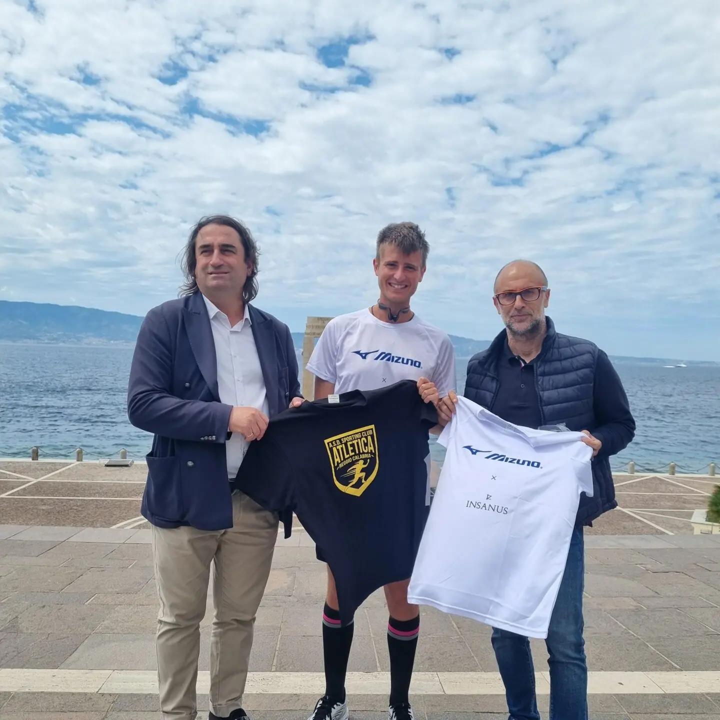 Reggio, arriva sul lungomare la sfida di Marco Matteazzi: 100 maratone contro il bullismo