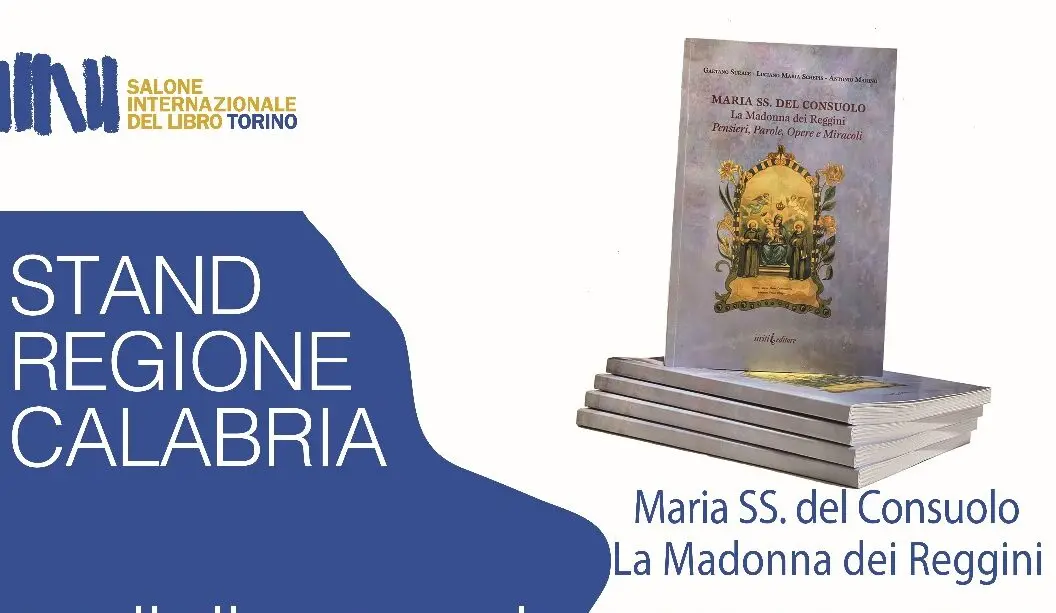 “La Madonna dei reggini, Pensieri, Parole, Opere e Miracoli” al Salone del libro di Torino