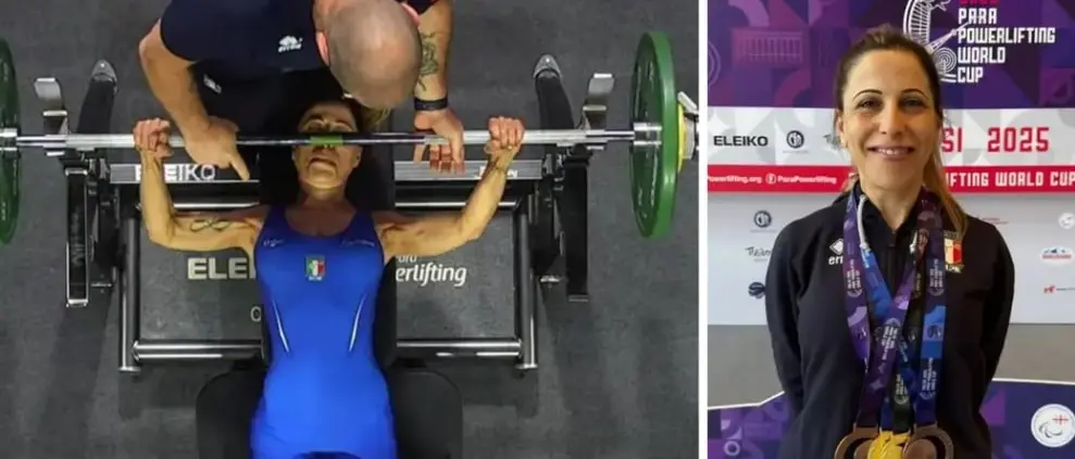 Panca paralimpica, l'impresa di Anna Morabito: da Ardore al podio mondiale con un bronzo