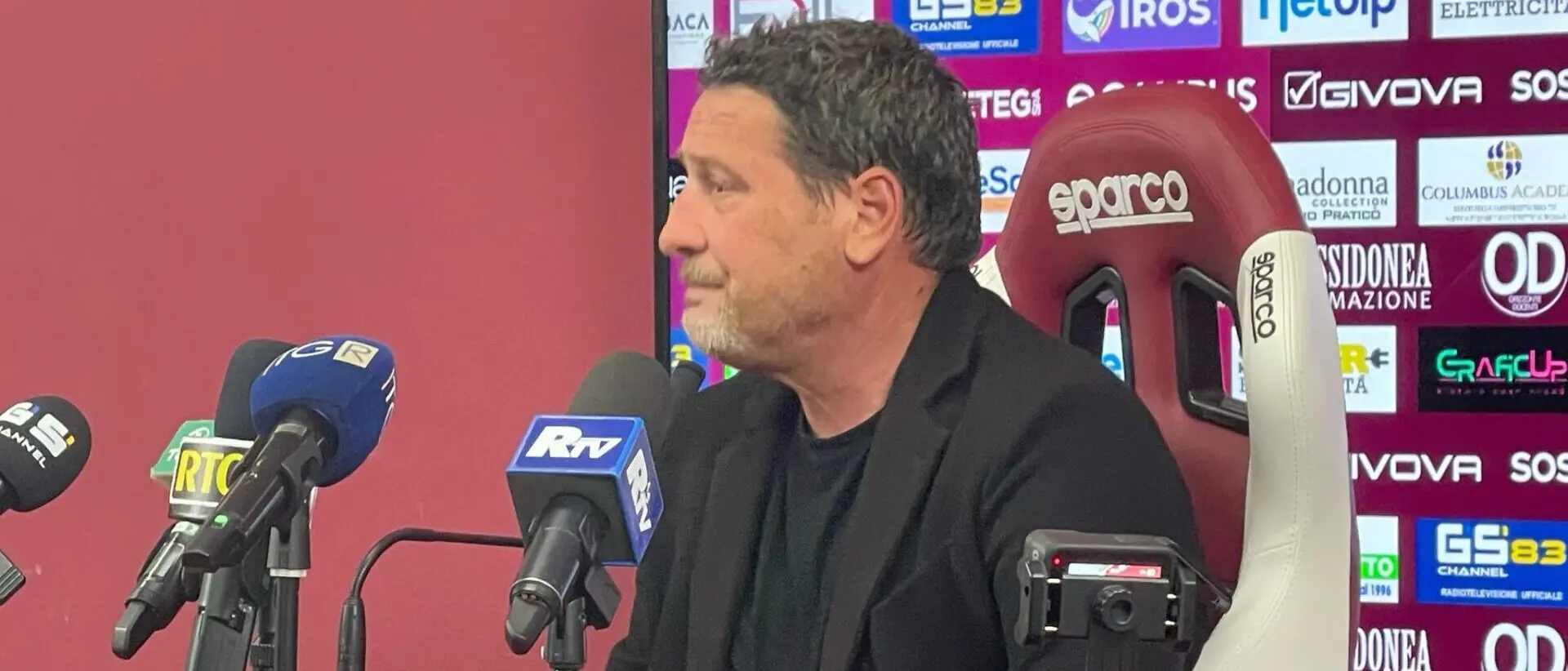 «In campo con l’anima»: Trocini nel post partita loda la sua Reggina dopo la battaglia con la Vibonese