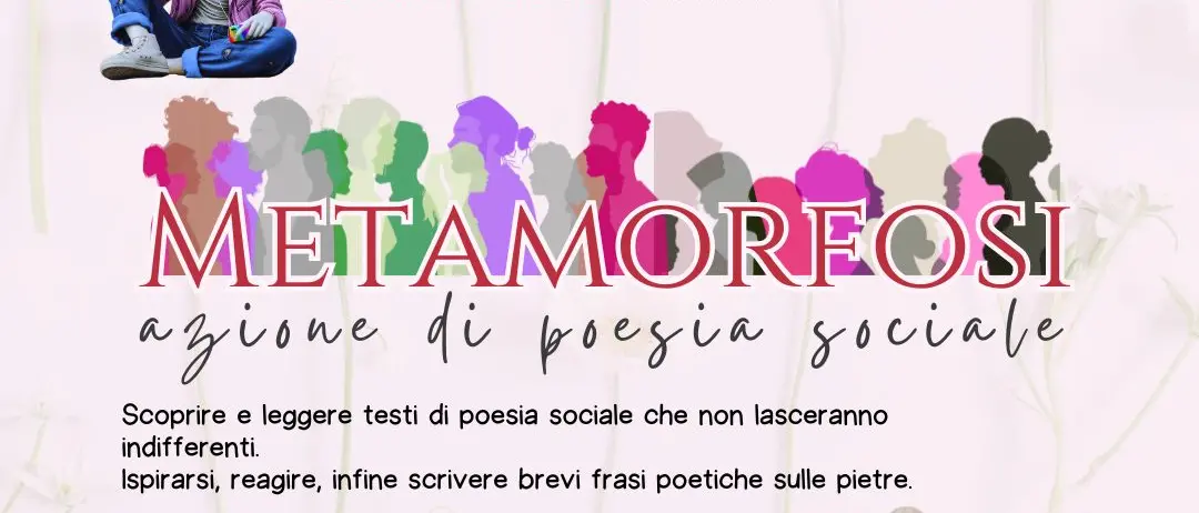 Reggio, “Metamorfosi. Azione di Poesia Sociale”: momento di lettura e partecipazione collettiva con Eleonora Scrivo