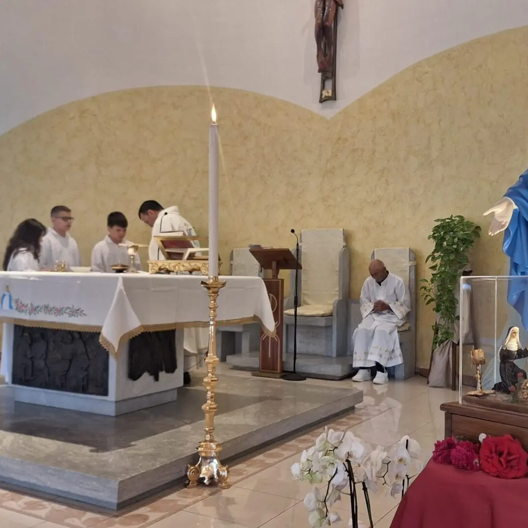 A Montebello e Masella un momento di preghiera per accogliere la reliquia di S. Rita da Cascia