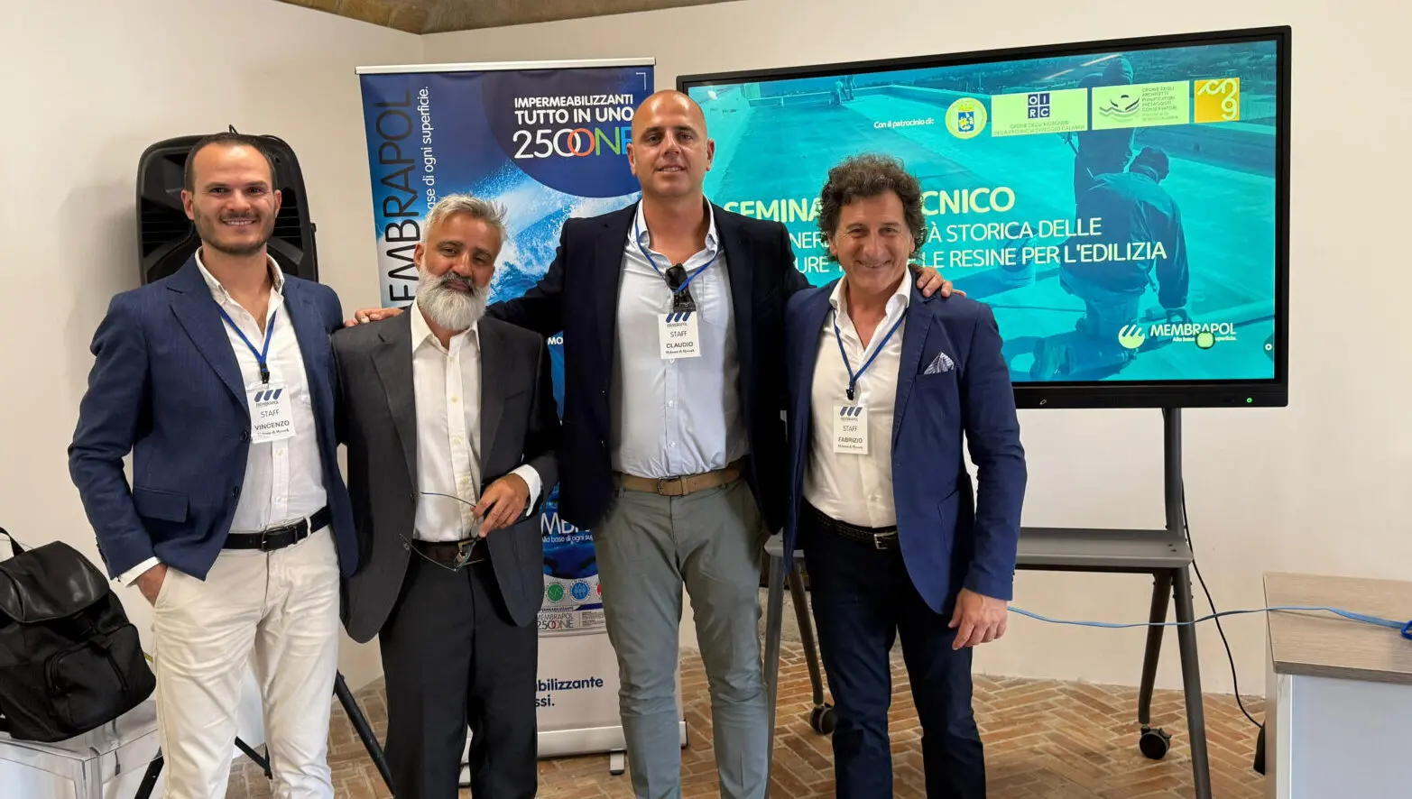 Restauro e innovazione: a Reggio il seminario Membrapol sulle resine avanzate