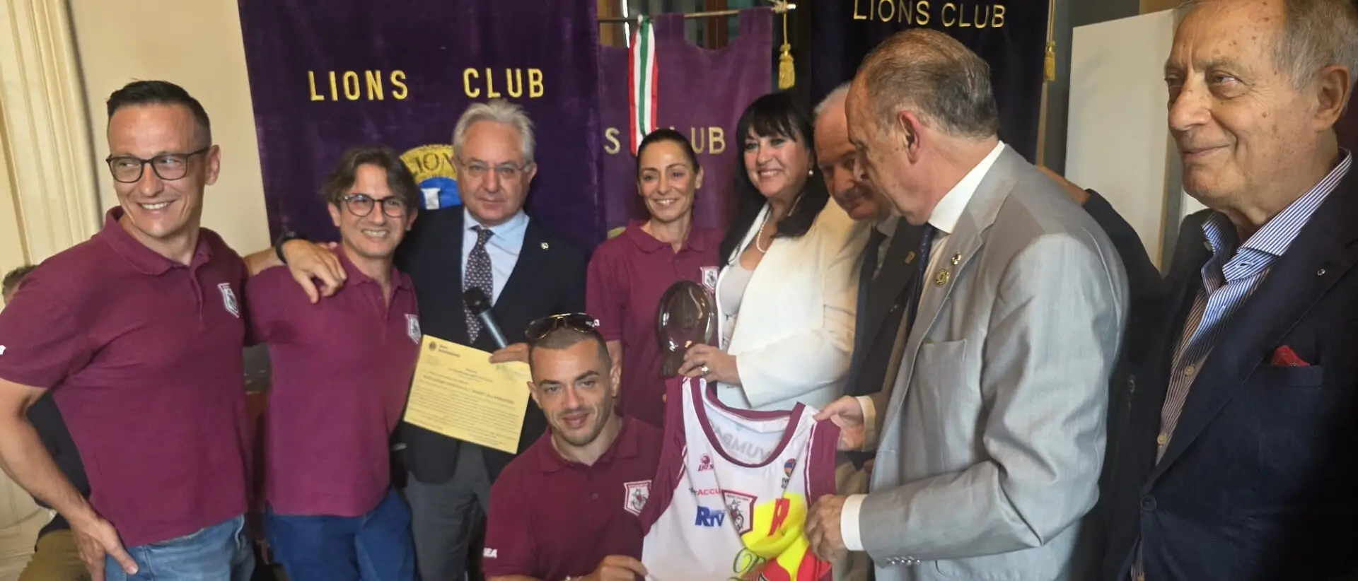 Il Lions Club premia la Reggio BIC: eccellenza dello sport reggino
