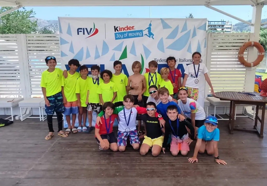 Reggio, la prima selezione regionale dei giovani velisti della classe Optimist