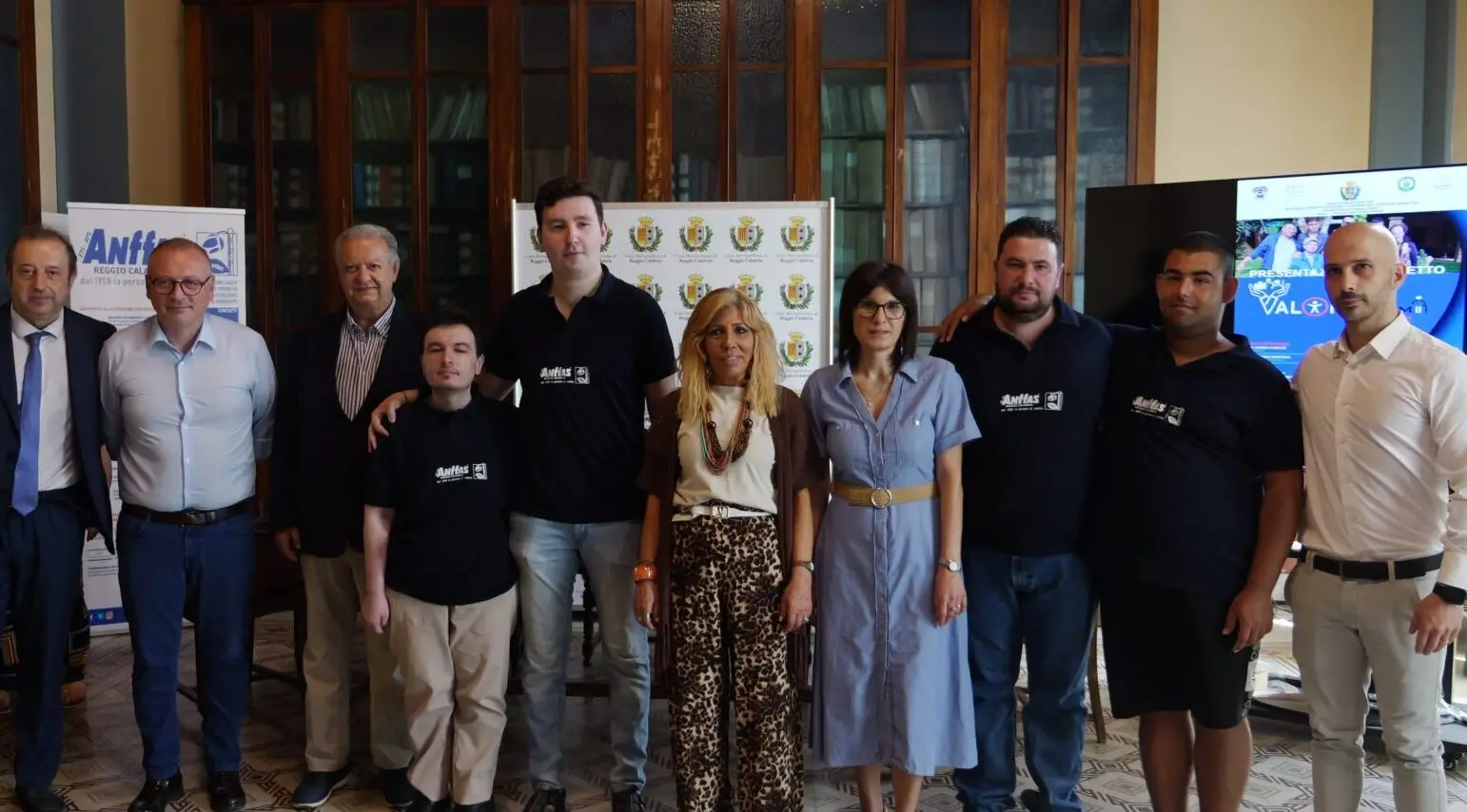 Reggio, a Palazzo Alvaro la presentazione del Progetto Valorizzami, promosso dall'Anffas