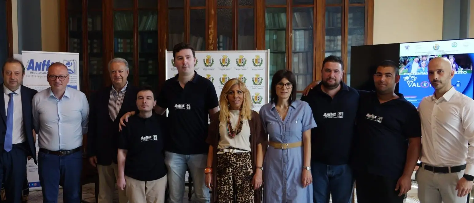 Reggio, a Palazzo Alvaro la presentazione del Progetto Valorizzami, promosso dall'Anffas
