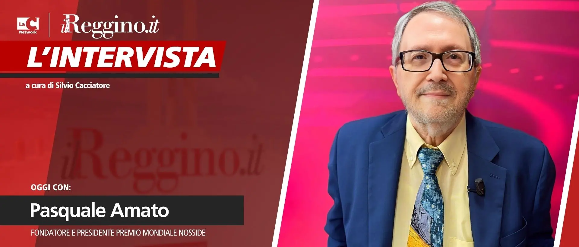L'INTERVISTA | Il Premio Nosside, il professore Amato ed il Mediterraneo delle parole: quaranta edizioni per una poesia senza confini - VIDEO