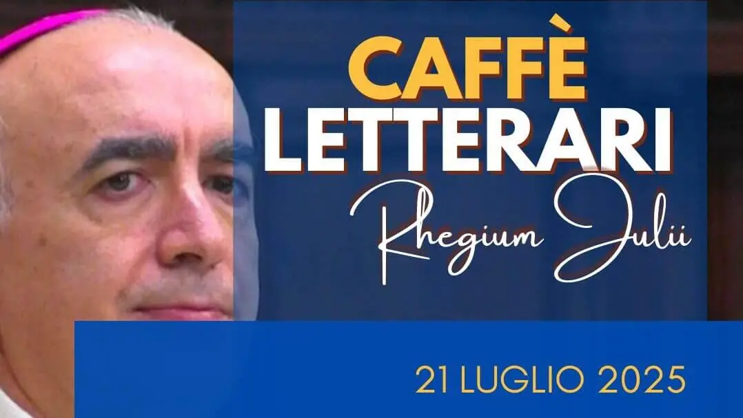 Reggio, ai Caffè letterari del Rhegium Julii Mons. Antonio Staglianò