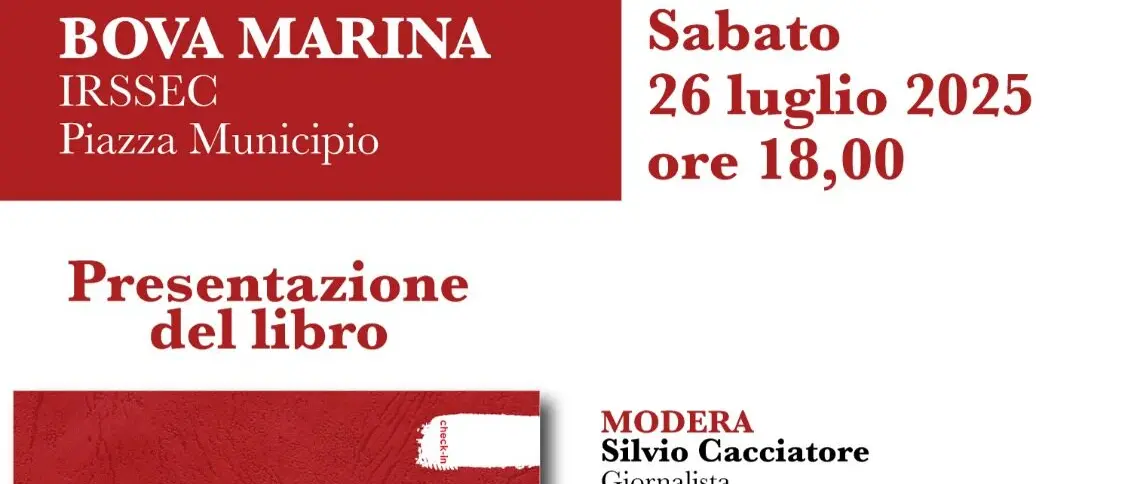 A Bova Marina sabato si parla di \"Battaglie di libertà\" con Zavettieri e Kostner