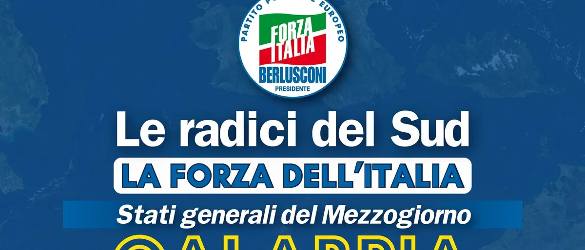 A Reggio week end azzurro con gli Stati Generali del Sud di Forza Italia