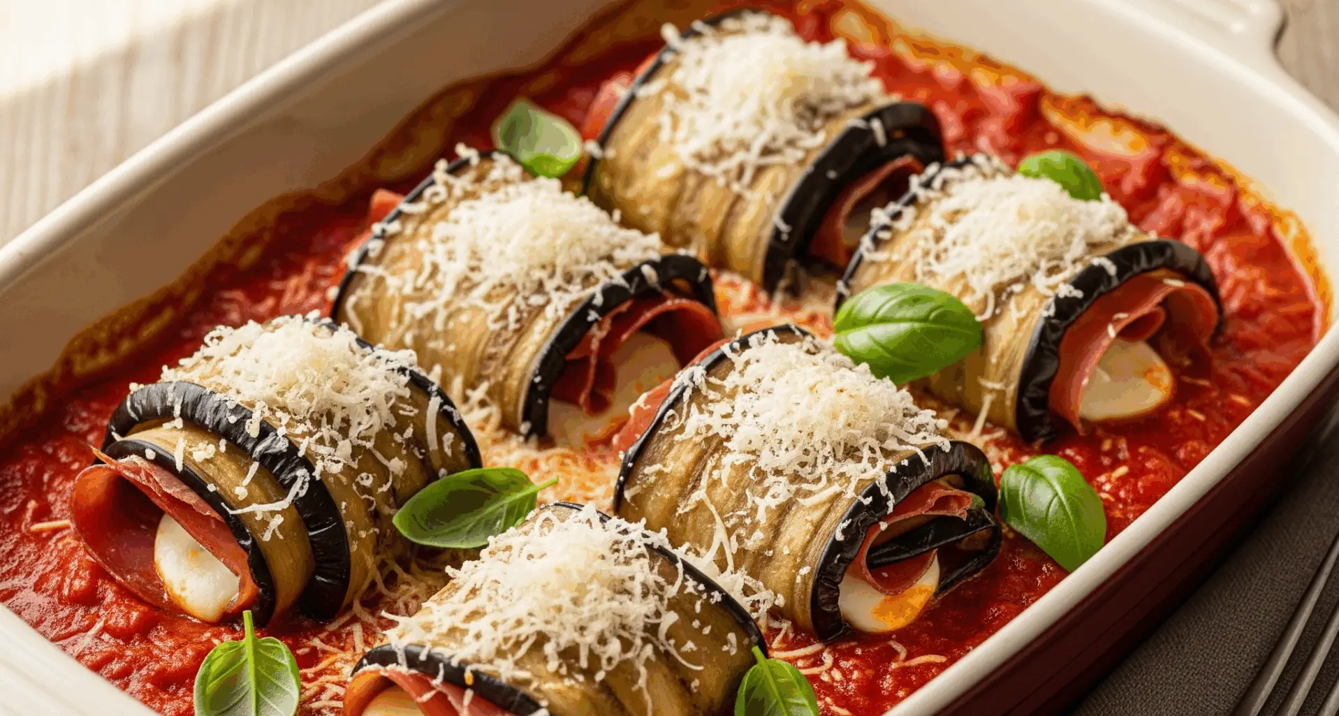 LA RICETTA DEL GIORNO | Involtini di melanzane
