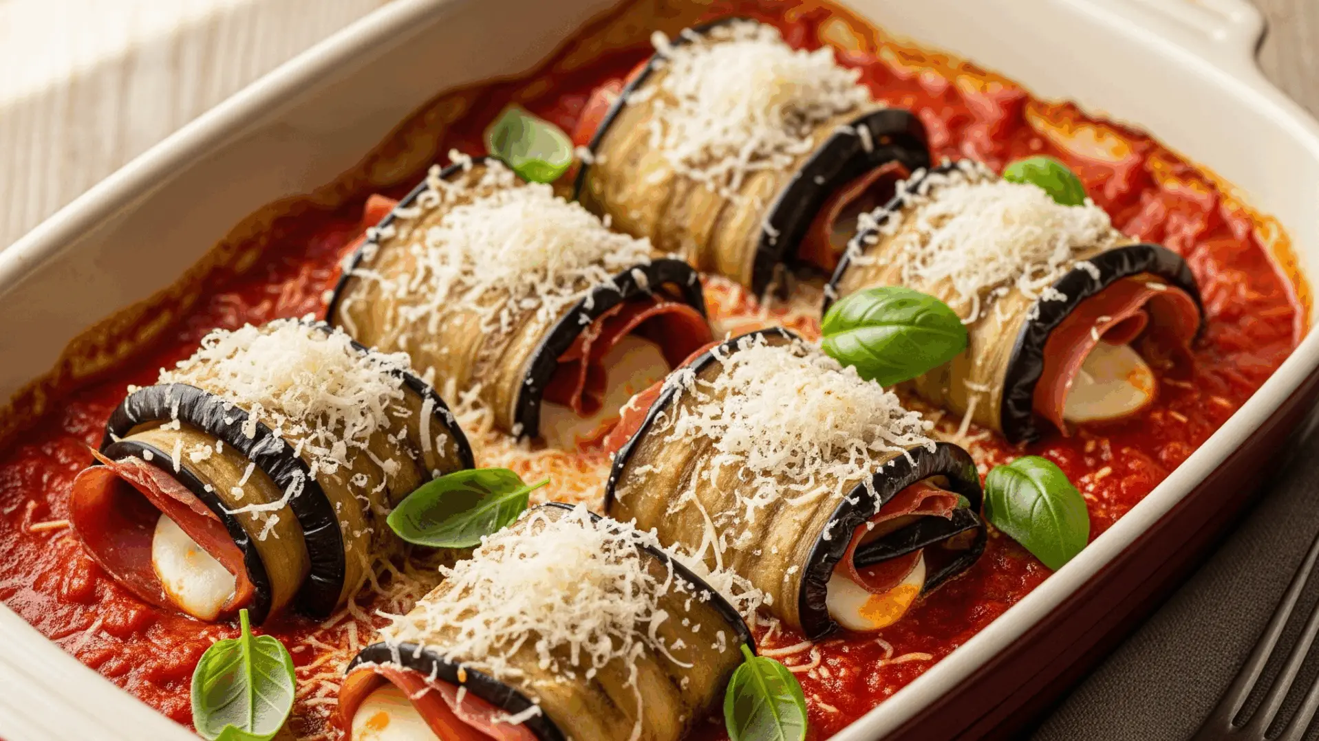 LA RICETTA DEL GIORNO | Involtini di melanzane