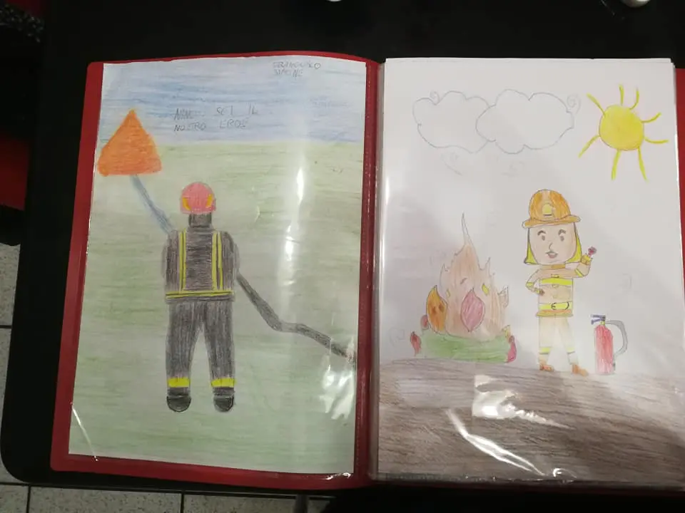 L'omaggio dei bambini di San Cristoforo alla memoria di Nino Candido