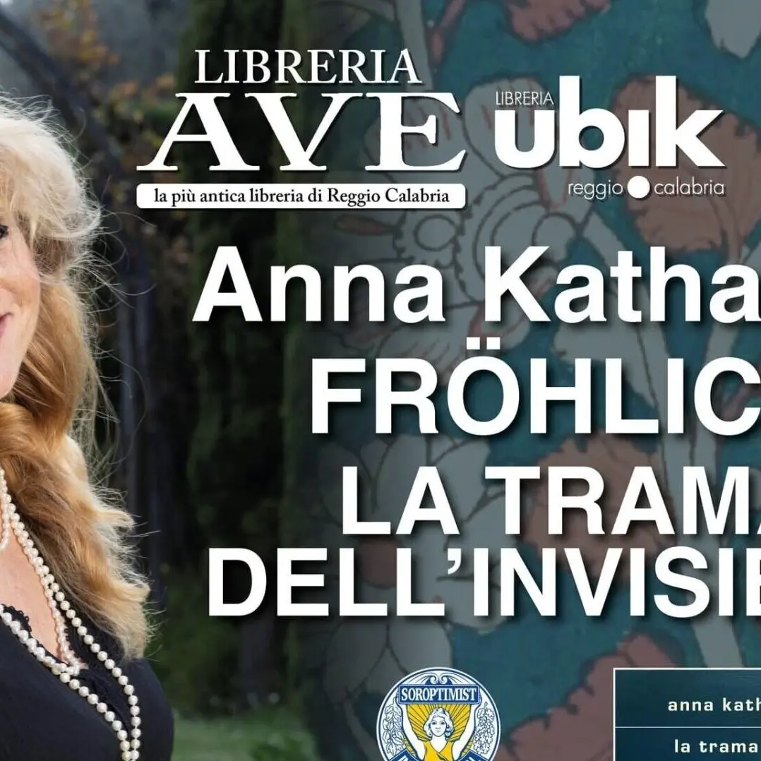 Reggio, Anna Katharina Frohlich sarà ospite della libreria Ave Ubik