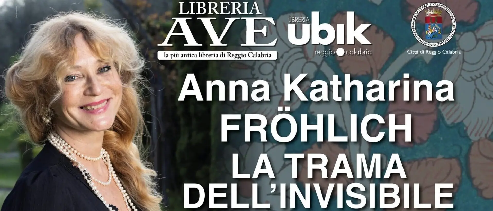 Reggio, Anna Katharina Frohlich sarà ospite della libreria Ave Ubik