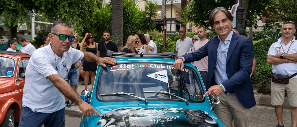 A Reggio il 14° raduno Fiat 500 Bronzi di Riace