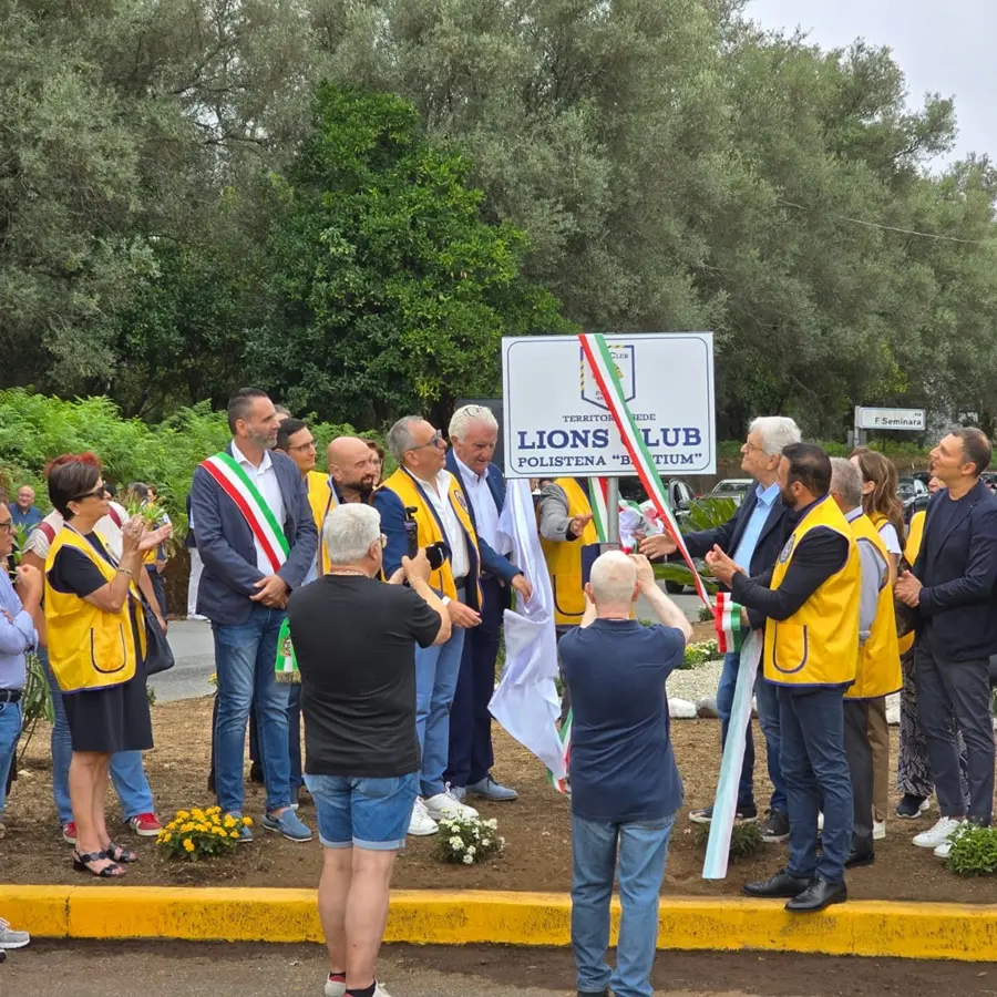 Tra Cinquefrondi e Polistena, inaugurata l'area verde di via Fortunato Seminara