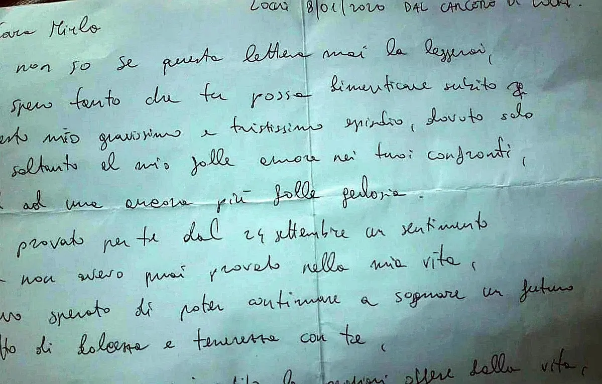 «Ti prego perdonami, se puoi». Le scuse di Martelli alla convivente aggredita