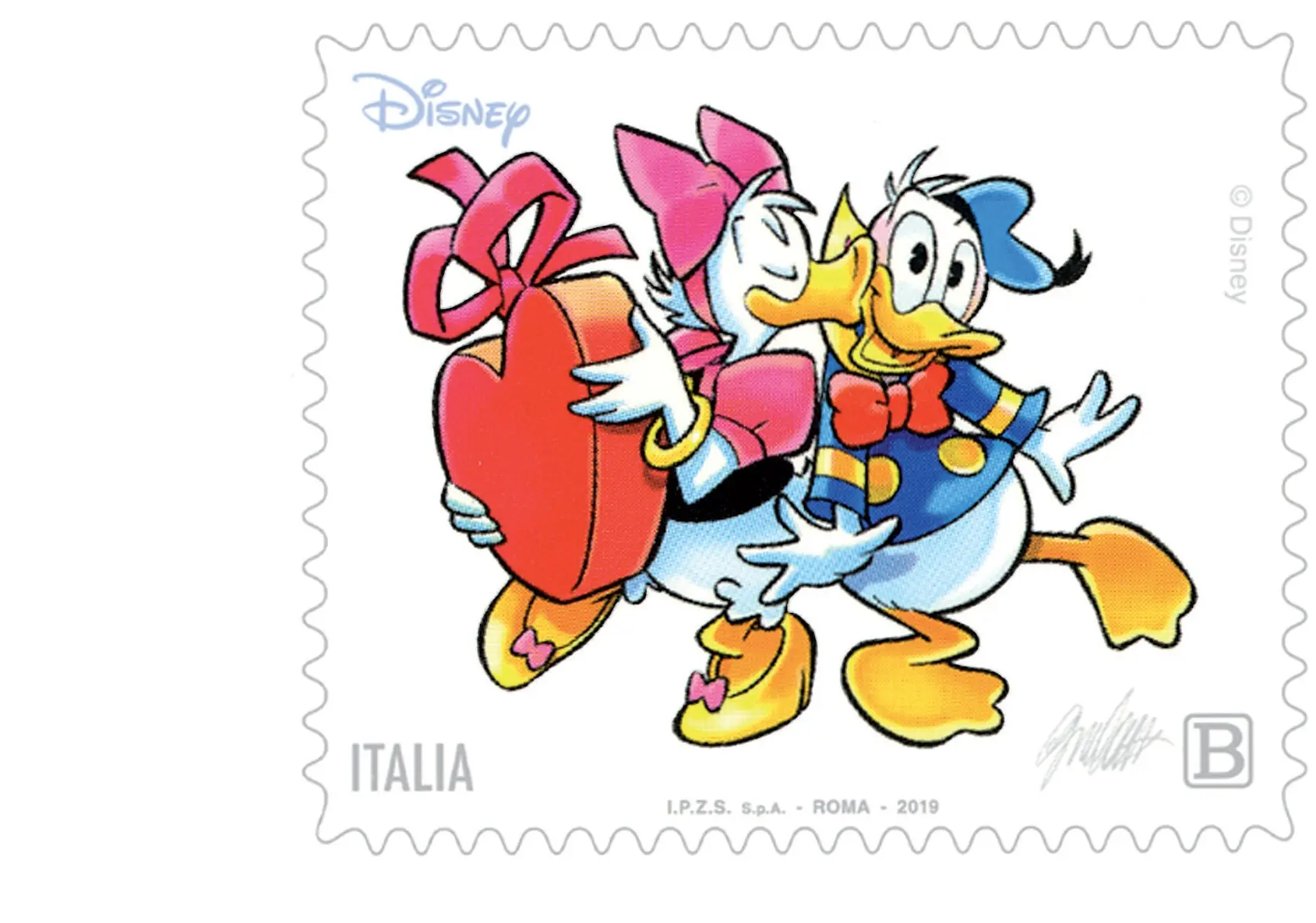Poste Italiane festeggia San Valentino con i personaggi Disney
