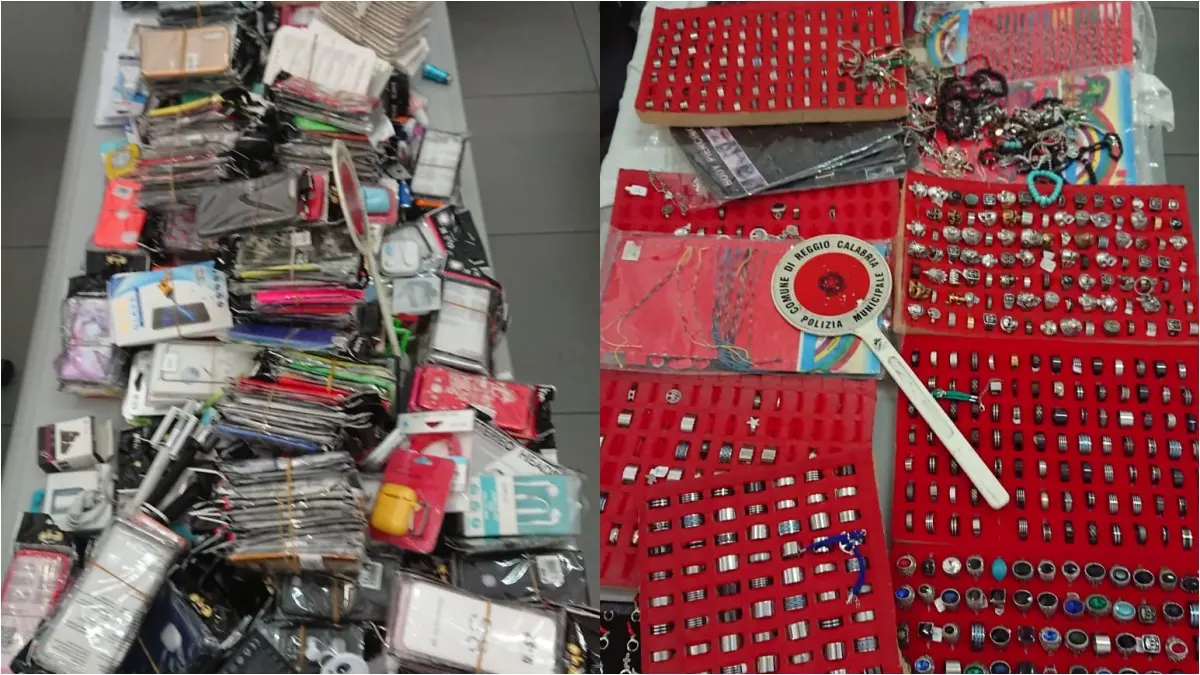 Veicoli senza assicurazione e merce abusiva: scattano denunce