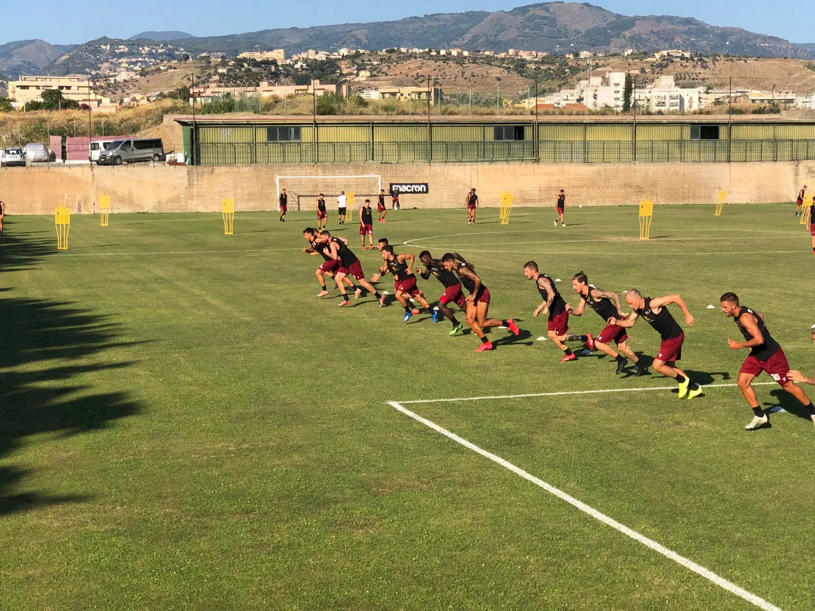 Reggina, prosegue la preparazione. Il report odierno