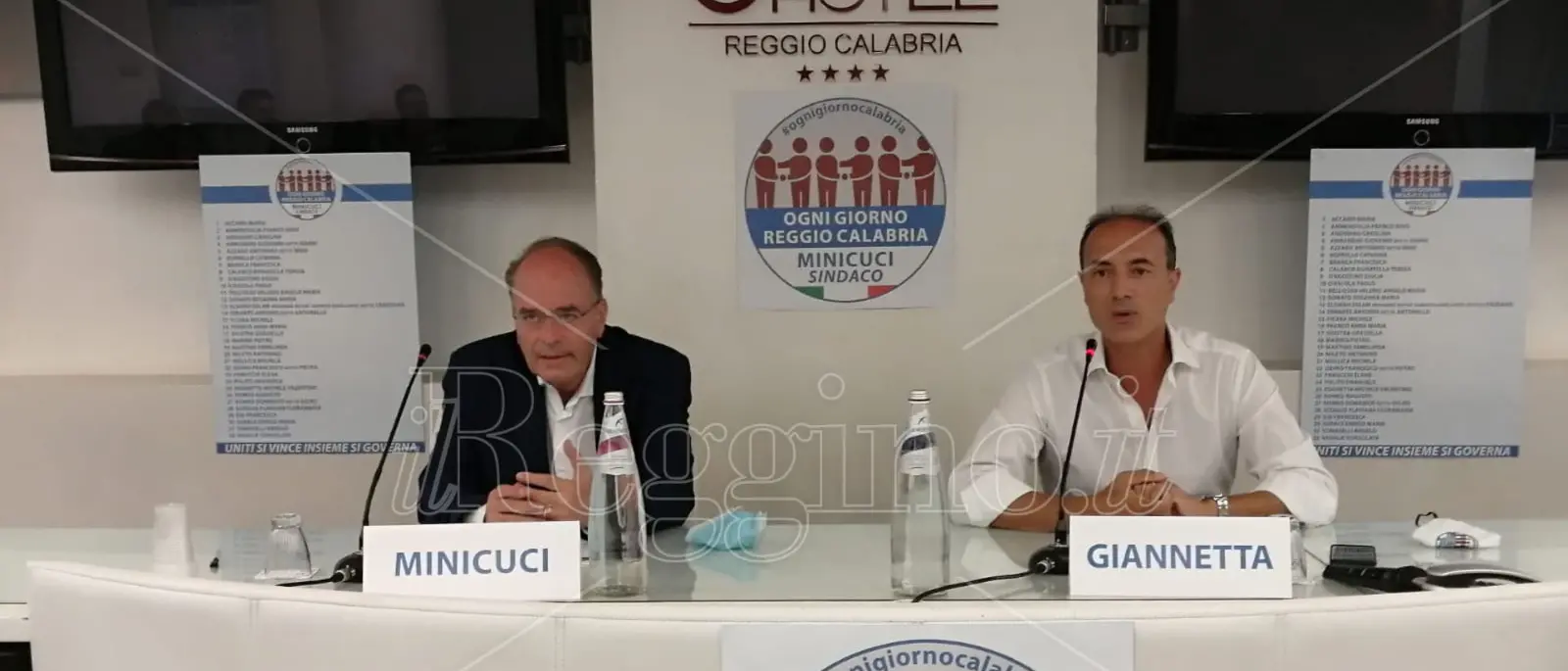 Elezioni comunali, Giannetta presenta la lista \"Ogni giorno Reggio Calabria\" per Minicuci sindaco