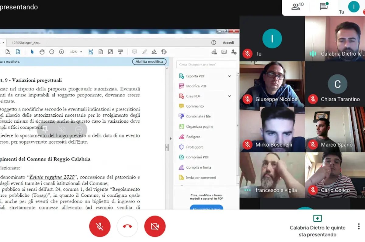 Partita l’edizione online del corso per organizzatore di eventi 2020 di “Calabria dietro le quinte”