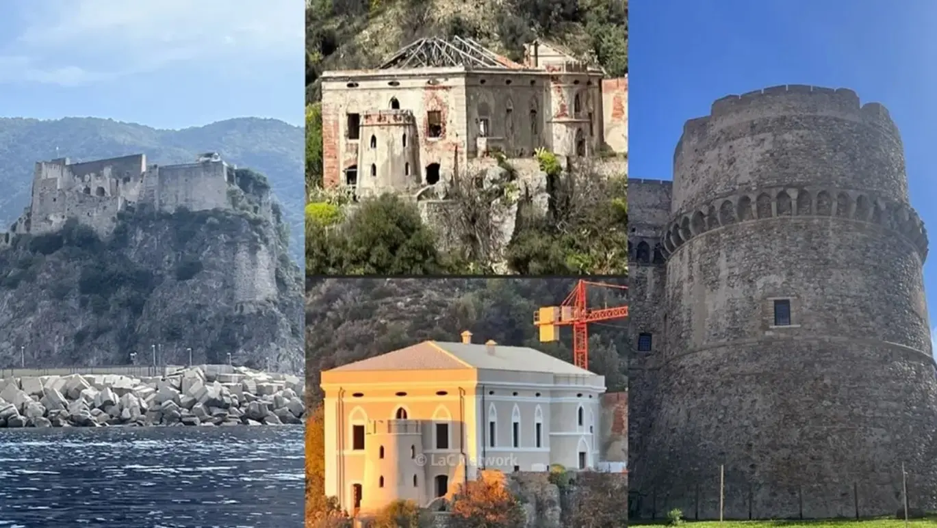 Nel cuore di Reggio, sulla rocca di Palizzi e a picco sul mare a Scilla: i castelli raccontano storie millenarie