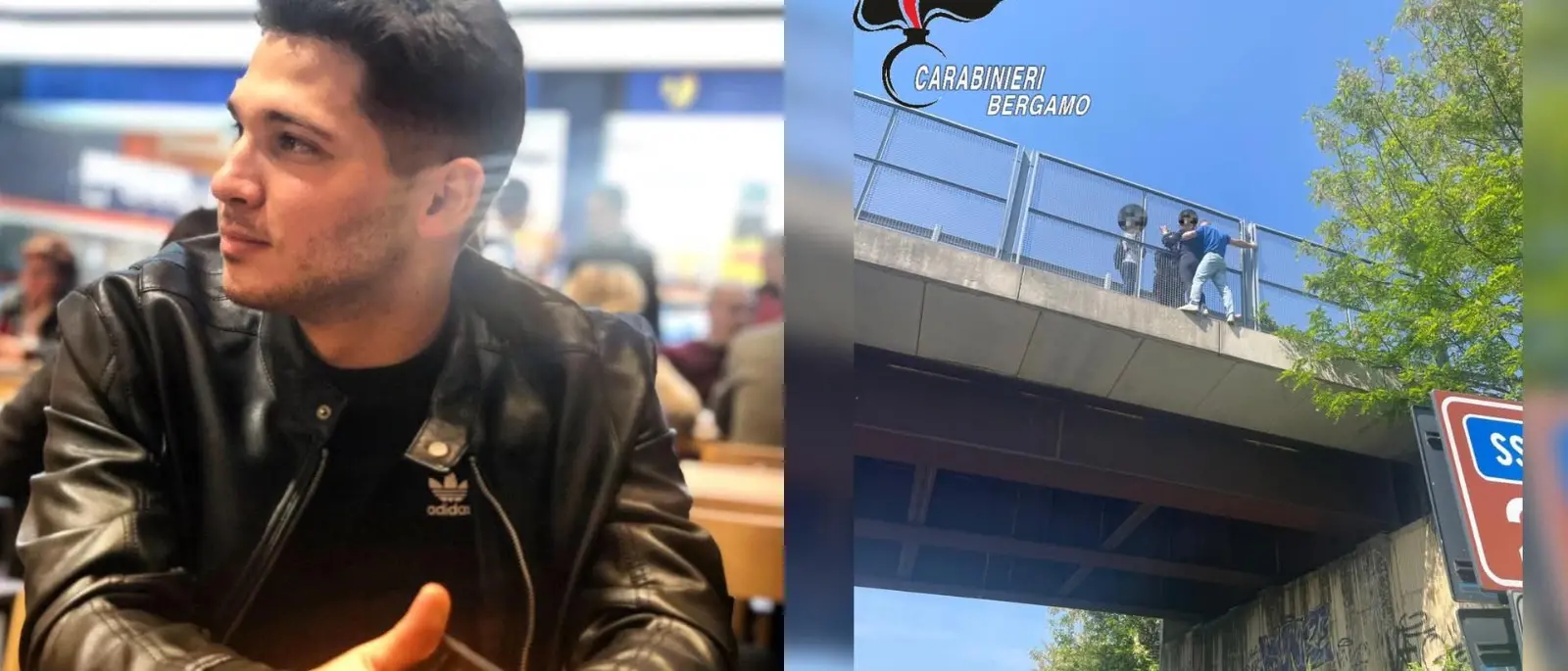 Orgoglio e coraggio: è di Reggio Calabria il carabiniere che ha salvato una donna dal suicidio a Bergamo