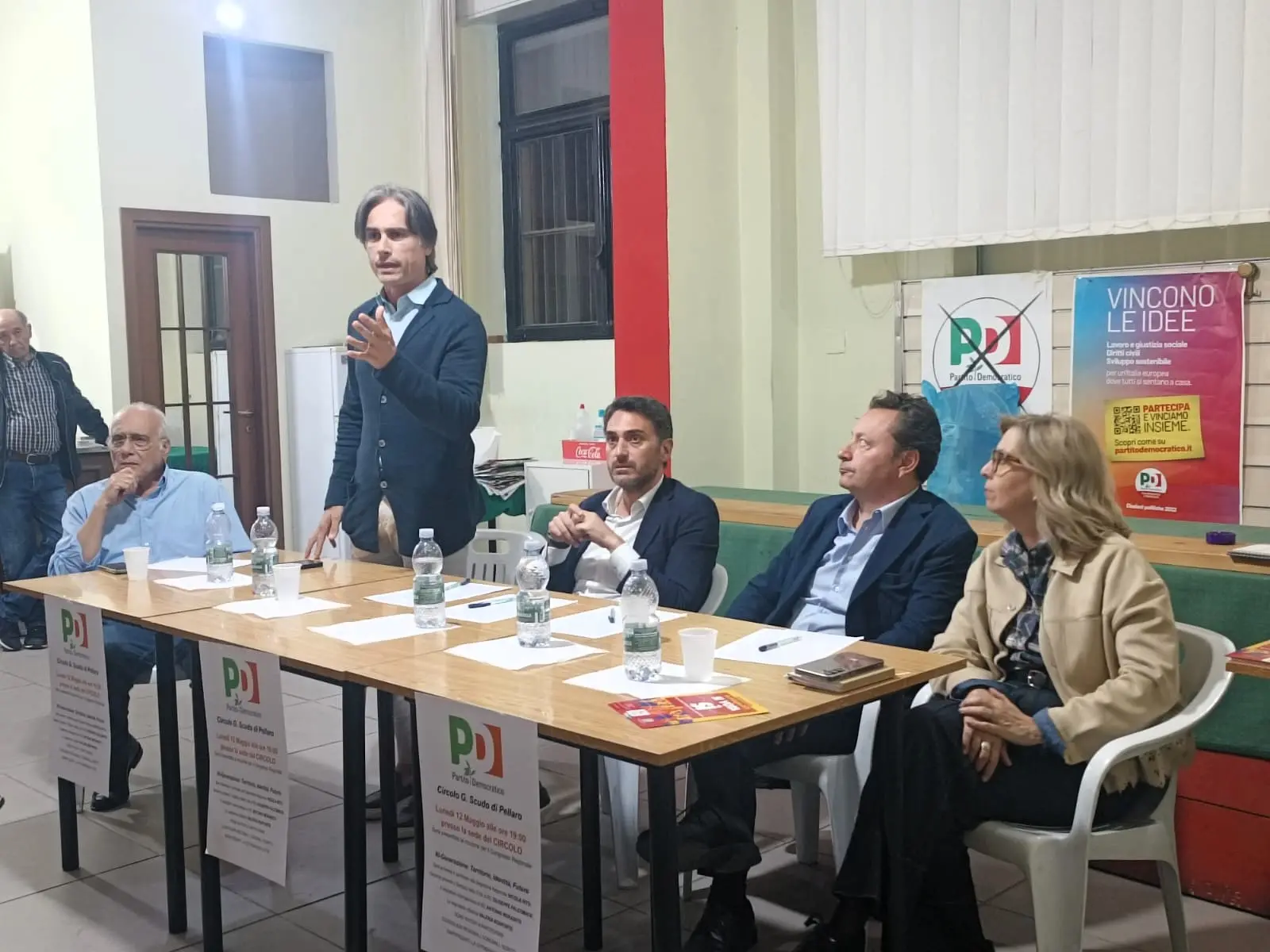 Al Pd di Pellaro presentazione della mozione per congresso regionale, Falcomatà: «Governo nemico giurato del Sud»