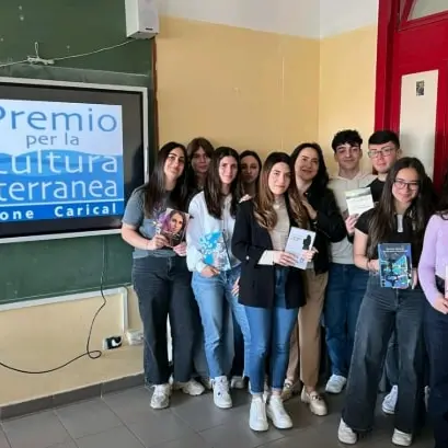 Studenti del Polo liceale di Locri scelti come giurati nell’ambito del “Premio per la cultura Mediterranea 2025 - Fondazione Carical”