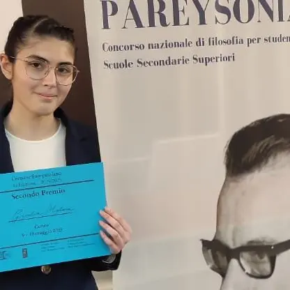Liceo Classico Campanella, studentessa conquista il secondo posto al Certame Pareysoniano nazionale