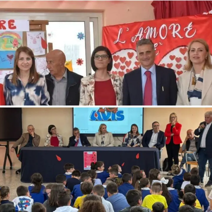 Gioia Tauro, l'Avis incontra gli alunni del Plesso Collodi dell’Istituto Comprensivo “F. Pentimalli–Paolo VI– Campanella\"