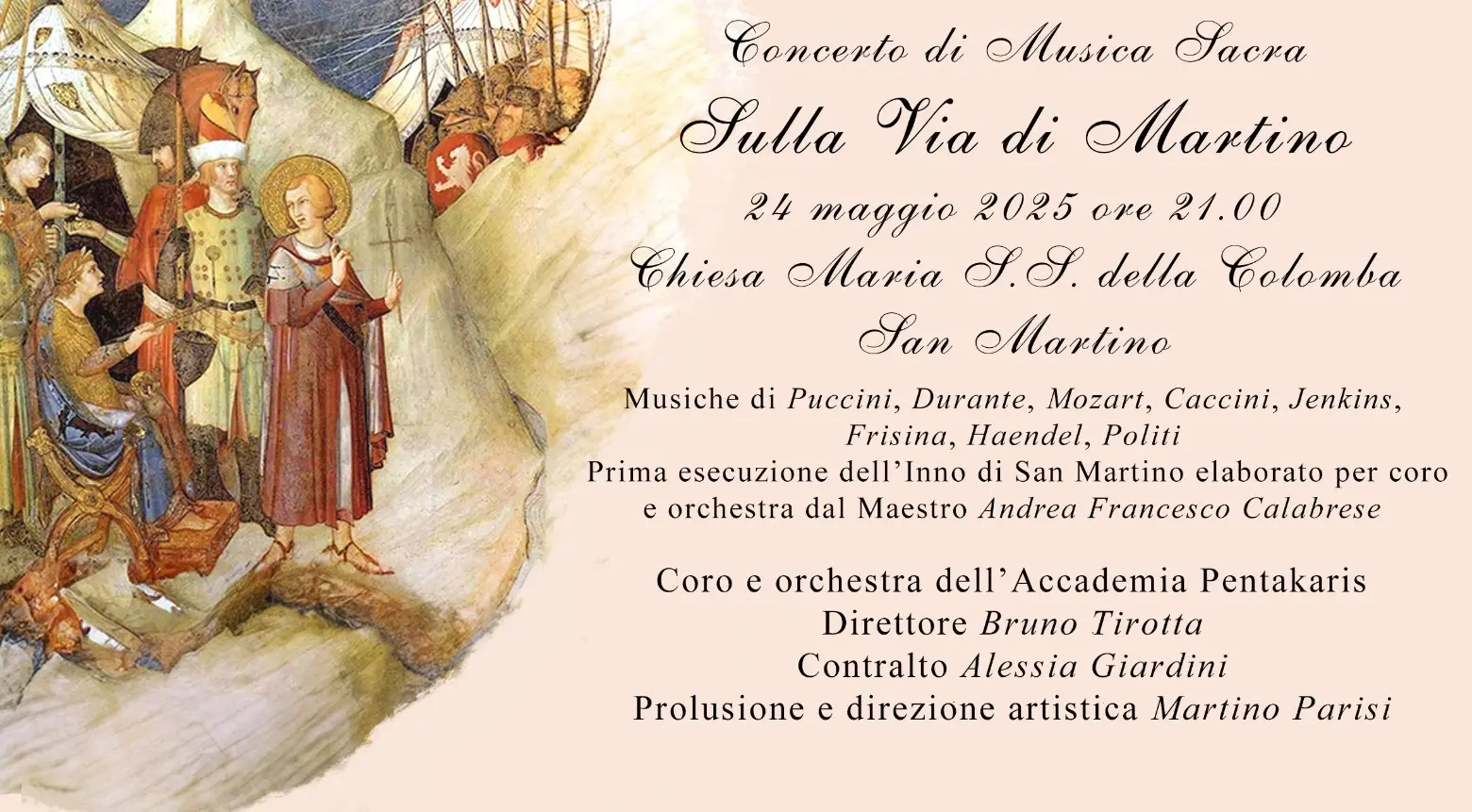 San Martino di Taurianova, il 24 maggio concerto di musica sacra