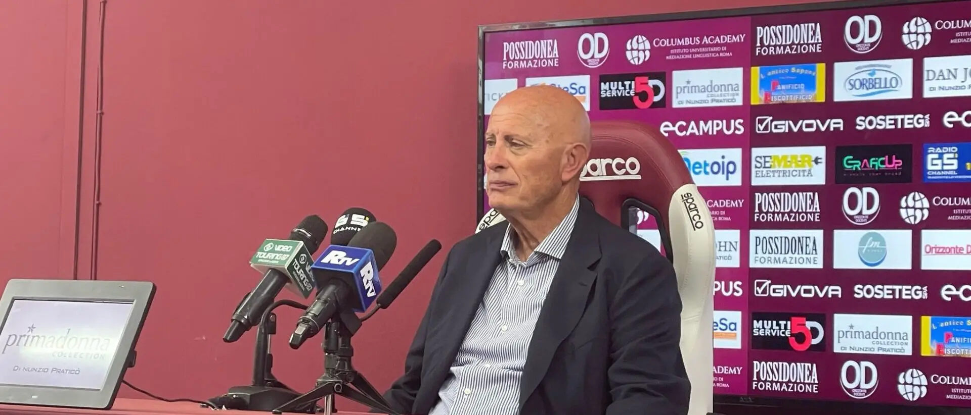 Reggina, Ballarino: «Con Trocini piena sintonia tecnica, siamo pronti al ripescaggio»