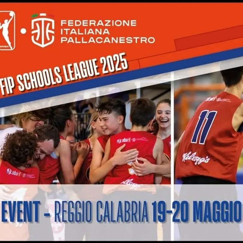 Reggio capitale del Basket giovanile, 16 squadre provenienti da tutta Italia alla conquista dell'Anello Jr. Nba Fip Schools League