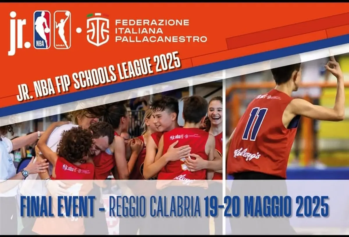Reggio capitale del Basket giovanile, 16 squadre provenienti da tutta Italia alla conquista dell'Anello Jr. Nba Fip Schools League