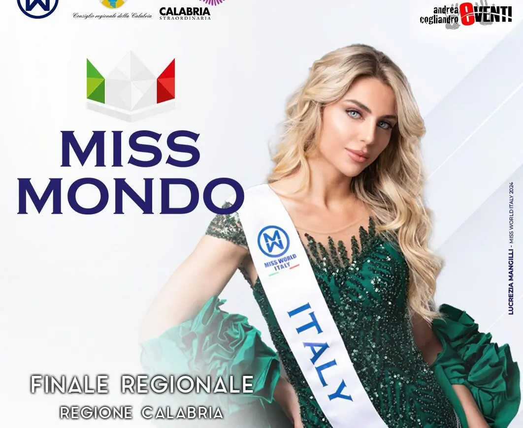 Tutto pronto per la finale di Miss Mondo Calabria 2025
