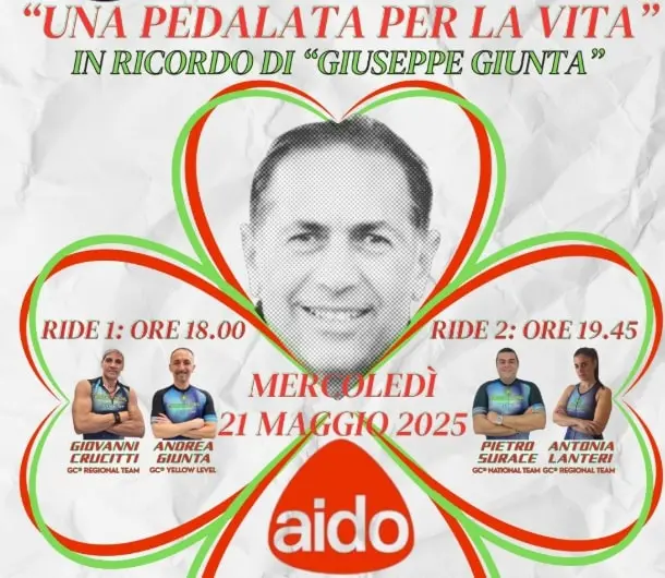Reggio, \"Una pedalata per la vita\" per divulgare la cultura della donazione di organi, tessuti e cellule