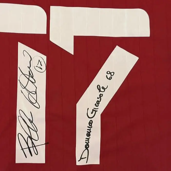 Conclusa l’asta benefica della maglia di Barillà: un’iniziativa nata dall’unione tra sport, affetto e impegno civile