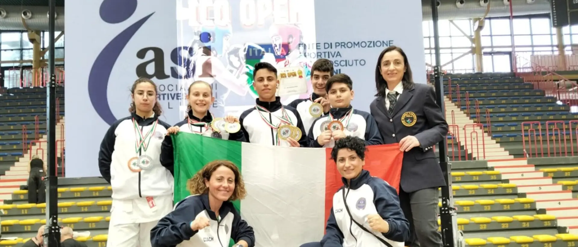 ICO Open International Italy, trionfo per la Delegazione Sud Italia guidata dal Team Karate Trimboli: 11 medaglie a Catania
