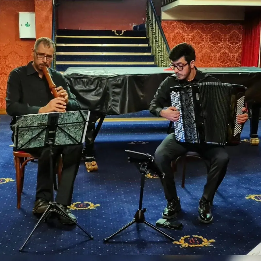 Concerto del duo Matteoli - Pardino alla sala Le Cisterne di Gioia Tauro